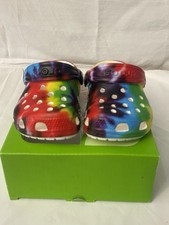 Crocs Littles Graph. Clog Unisex Kids Tie Dye Multicolor US 2/3 toddler