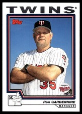 Ron Gardenhire 2004 Topps 1st Edition #283 Twins MLB READ FREE SHIP AutographDen