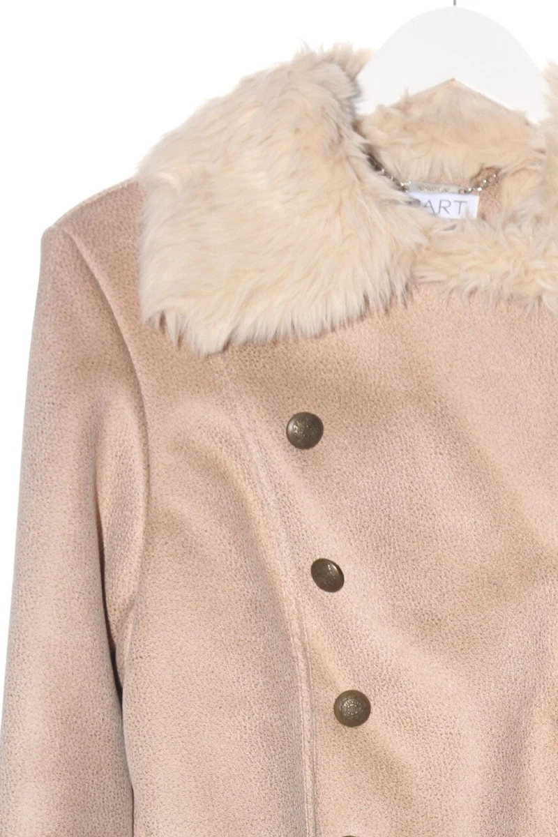 APART Kunstfelljacke Damen Jacke Gr. DE 38 nude Casual-Look