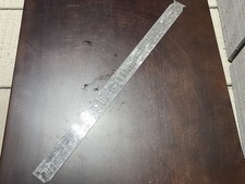 Vintage Tool WESTCOTT RULER 18 46mm Metric Me...