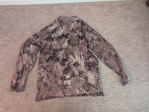 Kryptek Cronos L 1/2 Zip Fleece Highlander Camouflage Pattern - Used - Picture 2 of 12