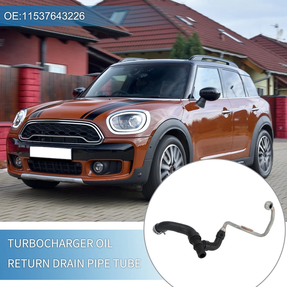 Línea de retorno de manguera de refrigerante turbocompresor Nº11537643226 para BMW 120i 220i 320i 430i Foto 2 de 4