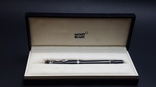 1993 Montblanc Agatha Christie Sterling Silver Writers Ltd Edition Fountain Pen