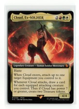 CLOUD, EX-SOLDIER 0168 FINAL FANTASY MTG NM