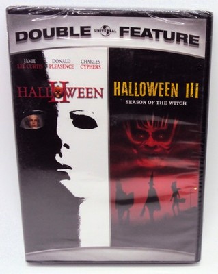 HALLOWEEN II & HALLOWEEN III SEASON OF THE WITCH New Sealed DVD Double Feature R