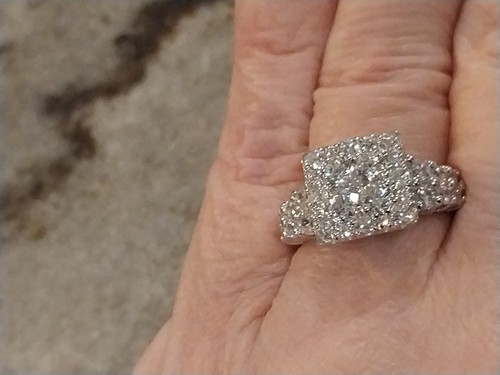 STUNNING SWAROVSKI ART DECO STYLE RING 3.80 TCW/RHOD/925 Slvr., ChooseSz 5 or 8 - Picture 6 of 24