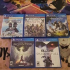 Sony PlayStation 4 PS4 Video Game Lot Of 5 Video Games Complete Manuals Tested