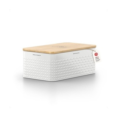 LARS NYSØM Bread Box I Metal Box for long lasting freshness I Bread Bin wit