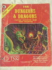TSR Dungeons  Dragons Fantasy Adventure Game: Basic Rulebook #1