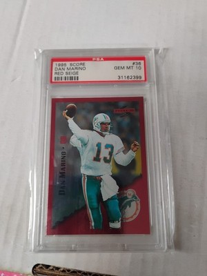 1995 Score Dan Marino Red Siege PSA 10 Gem Mint