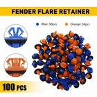 100x Fender Flare Retainer Clips For Toyota 4Runner Sequoia Tacoma FJ Cruiser Y