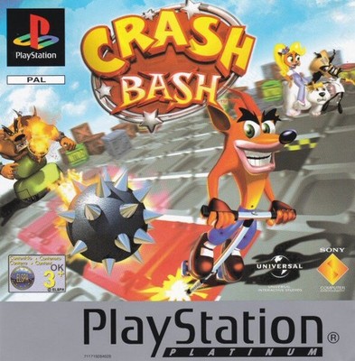 Crash Bash (PSone), komplett, Zustand SEHR GUT