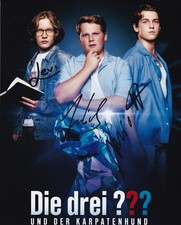Nevio Levi & Julius signed autograph 20x25cm THE THREE???  in person autograph