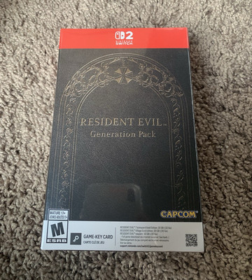 Capcom Resident Evil Generation Pack Game-Key Card Switch 2  Brand New and Seal!