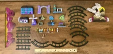 Lot Of Two Scooby-Doo Train Sets Boley Cartoon Network Polly Figures Vintage