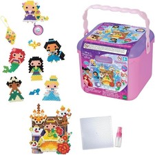Aquabeads Disney Princess Creation Cube Craft Kit with 2500 Beads and Templates