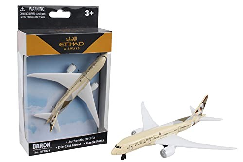 Single Plane Etihad Airline Single Daron RT2374 74938 - Picture 1 of 1