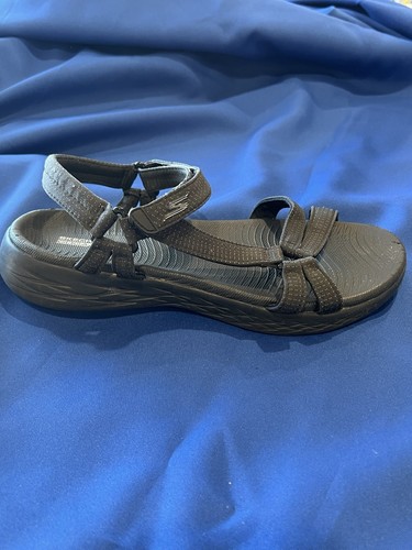 Set 2 Skechers Damen-Sandalen Goga Max Brilliancy On The Go marineblau schwarz Komfort 8 - Bild 7 von 19