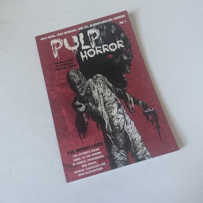 2018 Pulp Horror #7 Vol 1-Justin Marriott-Guide to Mummy-Comics-paperbacks-pulps