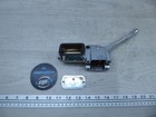 1975 Harley XLH 1000 Sportster S12458. front brake master cylinder and lever