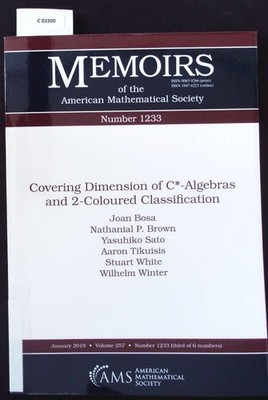 Covering dimension of C*-algebras and 2-coloured classification. Memoirs of the