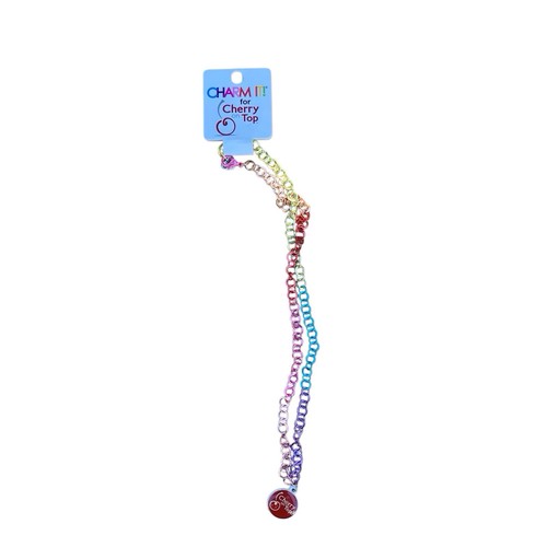 Charm It! Rainbow Necklace CARNIVAL CRUISE LINE W/Charms - Unicorn, Cherry…NEW - Picture 8 of 10