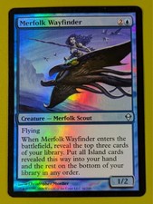 FOIL Merfolk Wayfinder x1 Zendikar 1x Magic the Gathering MTG