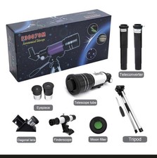 Outdoor Telescope F30070M HD - High Definition Astronomical W/Tripod