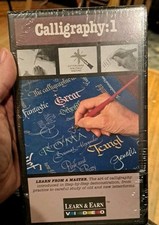 Calligraphy 1:✒️ How to Write In Cursive/ Learn Calligraphy VHS 