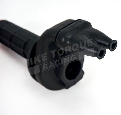 Domino KRE Black Quick Action Throttle, Cables + Grips for KTM 250 EXC-F 17-19 - Picture 8 of 8