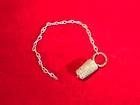 ORIGINAL CIVIL WAR CANTEEN STOPPER COMPLETE WITH CHAIN