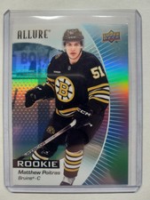 2023-24 Upper Deck Allure #120 Matthew Poitras Rookie Card
