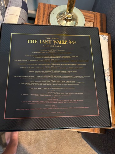 The Last Waltz, The Band 40th Anniversary Box Set 6 LPs, Booklet - Picture 2 of 2