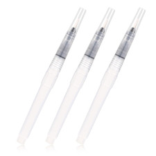 Refillable Cuticle Oil Pen, 3PCS Empty Nail Oil Pen, Reusable Pinch Press Pen, P