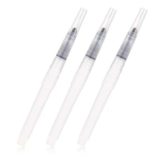 Refillable Cuticle Oil Pen, 3PCS Empty Nail Oil Pen, Reusable Pinch Press Pen, P