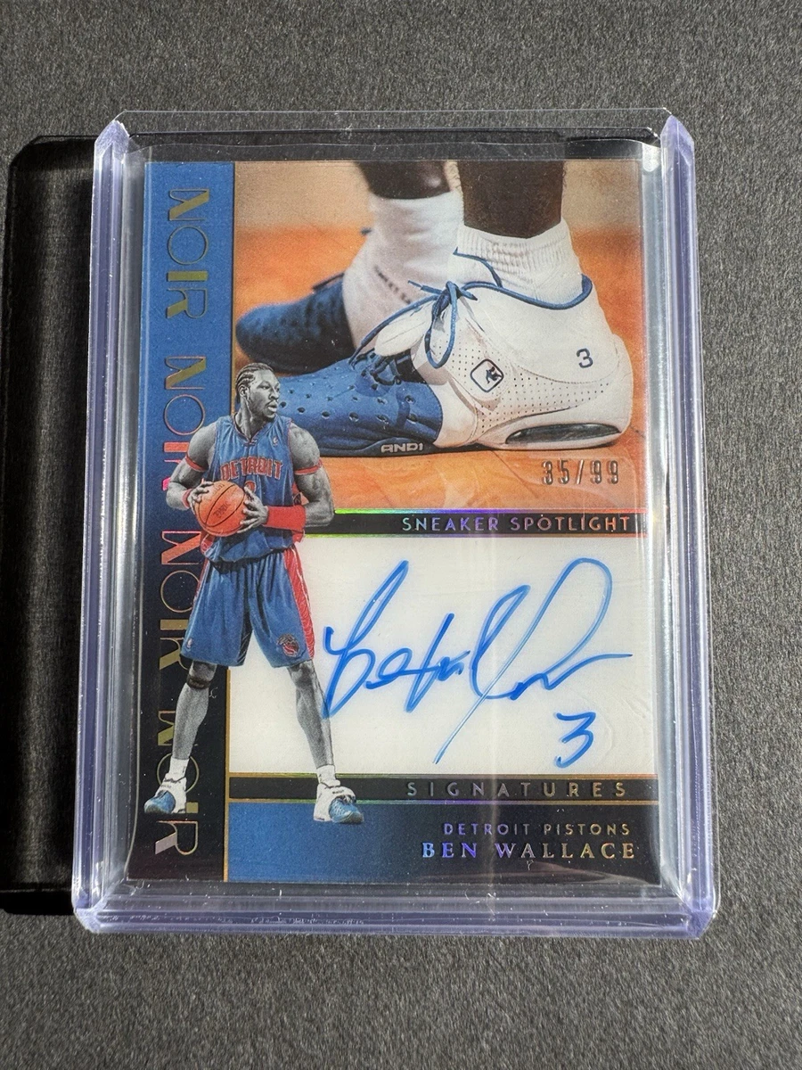 Ben Wallace Basketball Autographed Sports Trading Cards