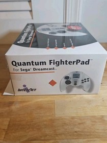 Quantum FighterPad Controller InterAct for Sega Dreamcast Console Game System 