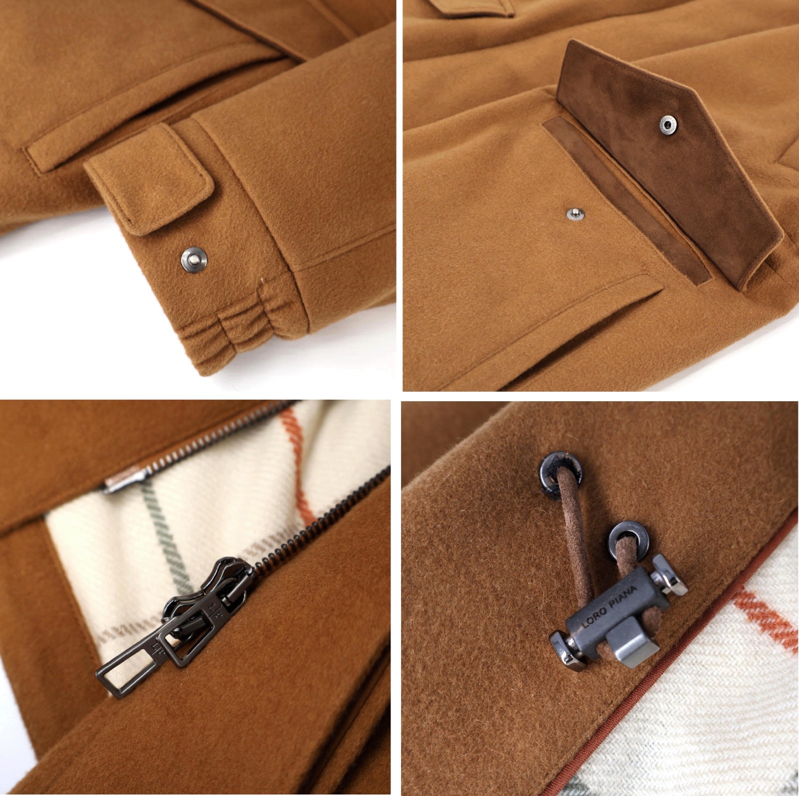 $22K Loro Piana M  Vicuna Roy Over Jacket - Green Storm System®  NWT! image 4
