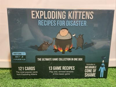 Exploding Kittens Deluxe Game - Recipes for Disaster Ultimate Collection New NIB