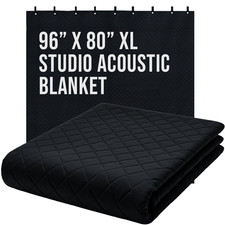 BoxerTools Studio Sound Dampening Blanket 96" x 80" Acoustic Sound Treatment