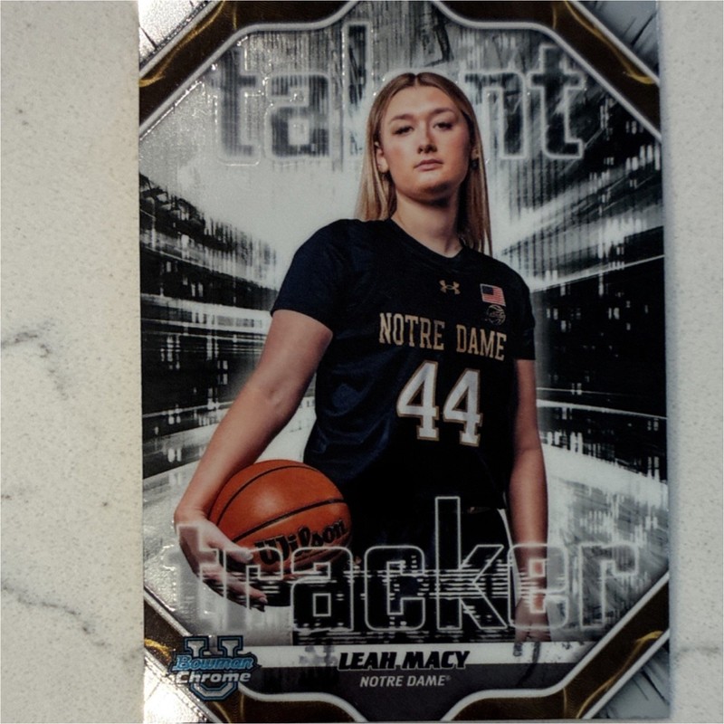 2025 Topps Bowman Chrome U Talent Tracker Leah Macy #TT-18