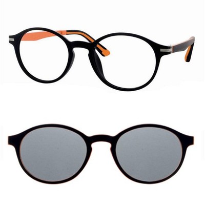 Eyewear CentroStyle Kids F0078 46 146 000 N Black Orange 46 18 135 + Clip On