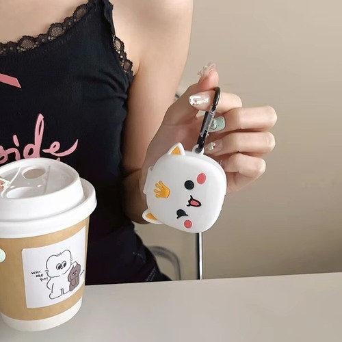 Soft Silicone Wireless Headphone Protector Case For Xiaomi Redmi Buds4 - Picture 4 of 15