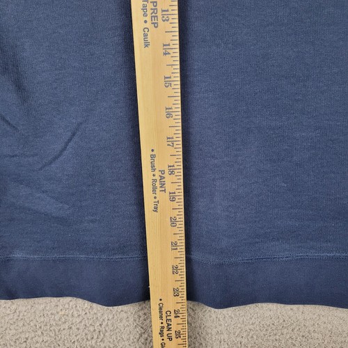Vintage Nike Hoodie Boys Large Blue Pullover Sportswear Athleisure Sweater Y2k - Picture 9 of 11