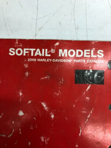HARLEY DAVIDSON Manual 2008 Softail Models Parts Catalog P/N 99455-08A F3D (G3) - Picture 4 of 5
