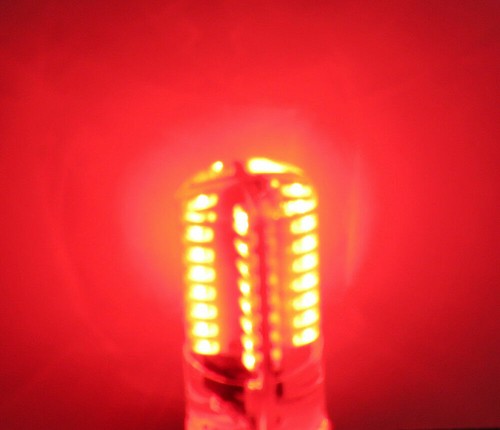 10pcs E12 Candelabra C7 LED Light Bulb Lamp Red/Blue/Green 2.5W 64 3014 SMD 110V - Picture 5 of 7
