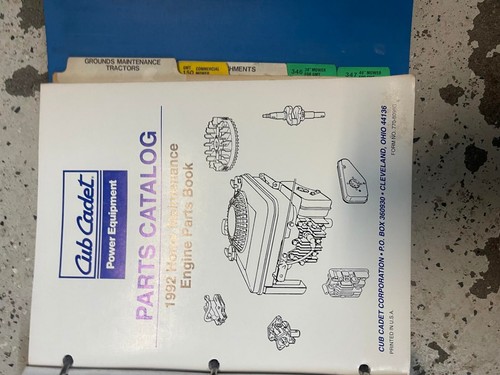 Cub Cadet 772-4205 Grounds Maintenance Tractor & Attachments Parts Catalog OEM - Picture 9 of 12