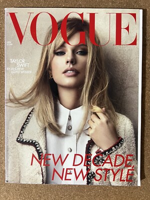女性情報誌 Vogue UK January 2020 Taylor Swift Taylor Swift Covers The January Issue Of British Vogue