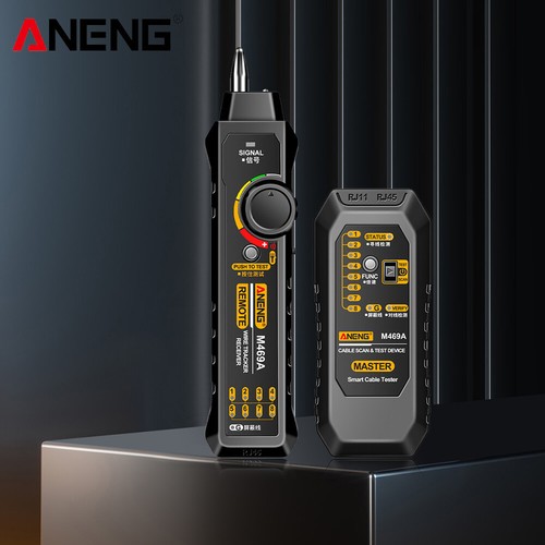 ANENG M469A Network Cable Tester RJ45 RJ11 Cable Finder Multi for Network Repair - Afbeelding 16 van 18