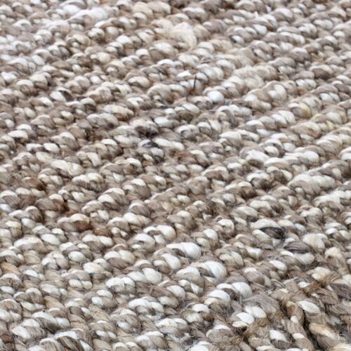 Large Grey Natural 100% Jute Rug Handmade Eco Friendly Large Area Rug Hall Runne - Picture 12 of 15